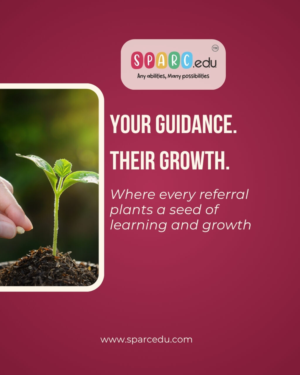 Instagram post from sparc_edu. This post is in position 4.